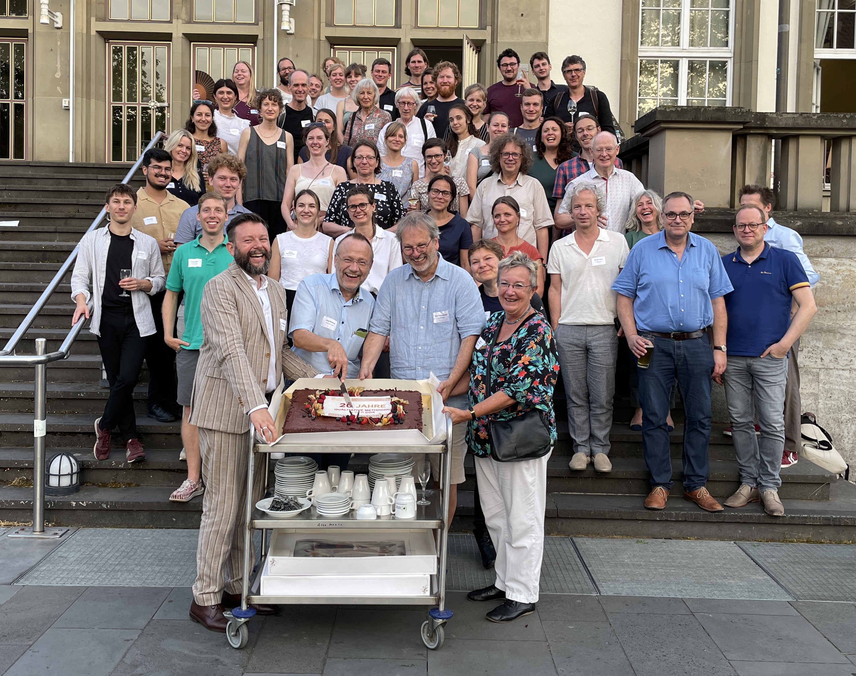 Abbildung Die Sektion Methoden der qualitativen Sozialforschung feierte ihr 20-jähriges Bestehen mit einer Jubiläumstagung in Mainz.