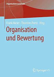 Abbildung Buchcover Organisation und Bewertung von Meier/Peetz (Hg.)