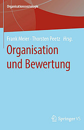 Abbildung Buchcover Organisation und Bewertung von Meier/Peetz (Hg.)