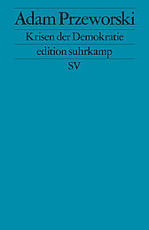Abbildung Buchcover Krisen der Demokratie von Przeworski