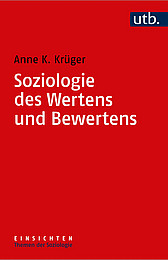 Abbildung Buchcover Soziologie des Wertens und Bewertens von Krüger