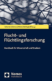 Abbildung Buchcover Flucht- und Flüchtlingsforschung von Scharrer et al.