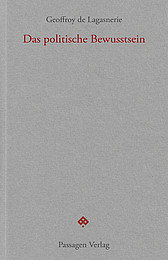 Abbildung Buchcover Das politische Bewusstsein von de Lagasnerie
