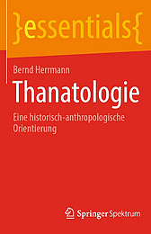 Abbildung Buchcover Thanatologie von Herrmann