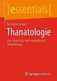 Abbildung Buchcover Thanatologie von Herrmann