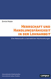 Abbildung Buchcover Herrschaft und Handlungsfähigkeit in der Lohnarbeit von Mader
