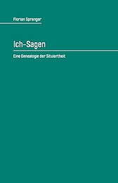 Abbildung Buchcover Ich-Sagen von Sprenger
