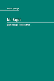Abbildung Buchcover Ich-Sagen von Sprenger