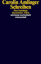Abbildung Buchcover Schreiben von Carolin Amlinger