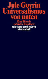 Abbildung Buchcover Universalismus von unten von Govrin